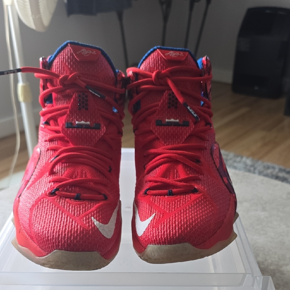 Nike Red Sneakers Athletic Performance
